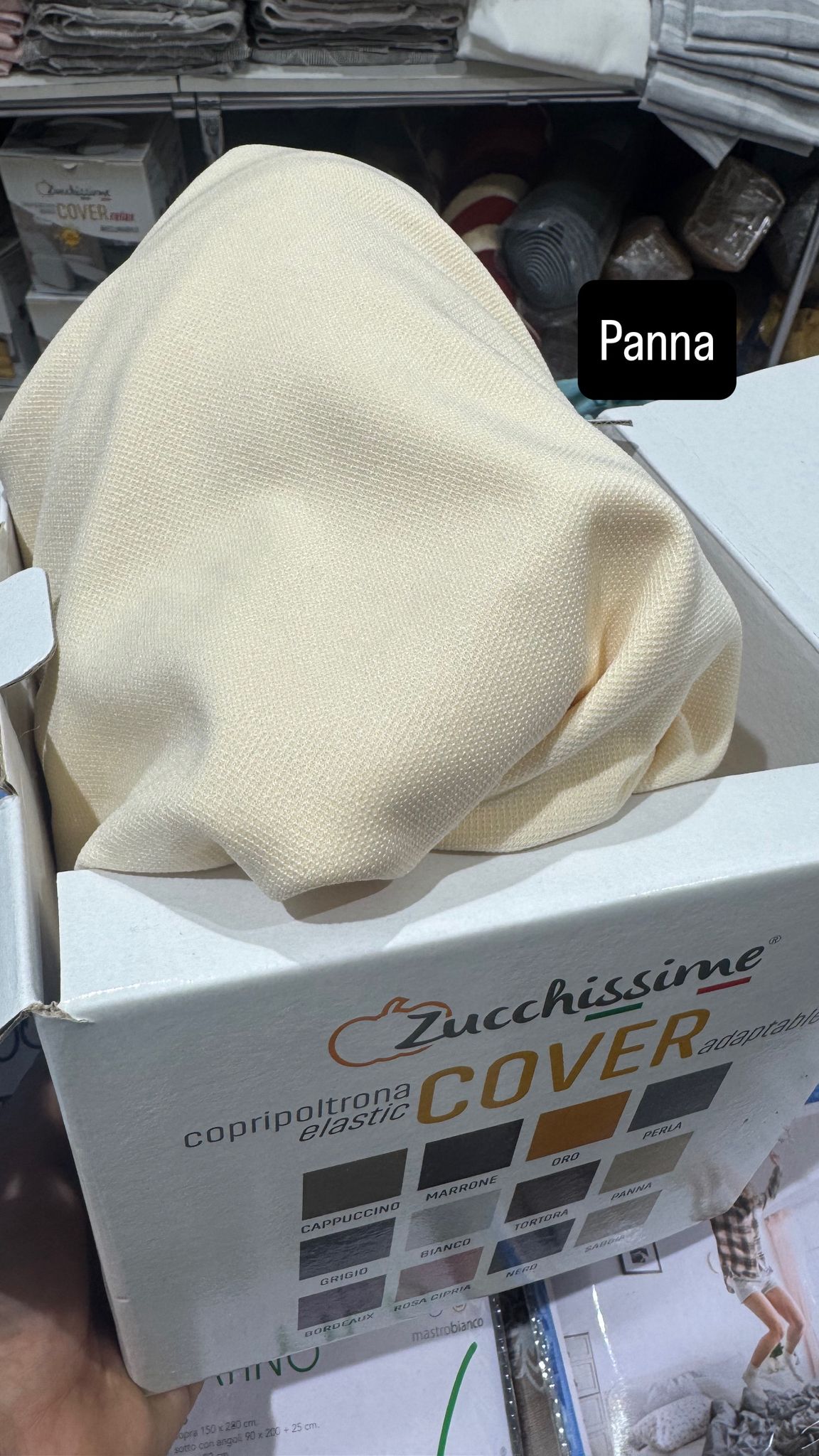 Copridivano Elastic Zucchissime- diversi colori e misure