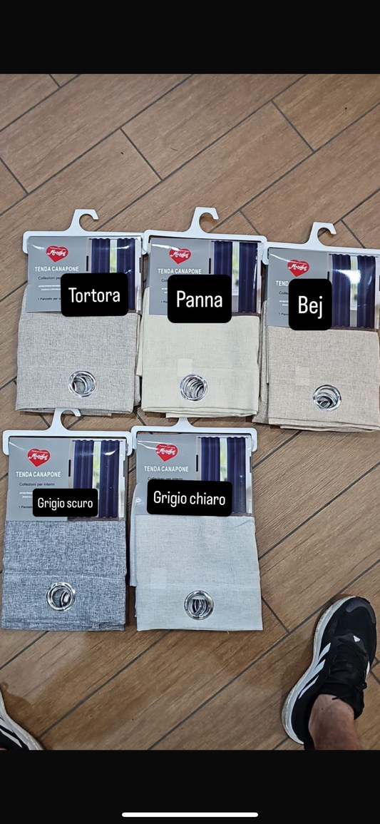 Coppia Tende Canapone – 2 Pannelli 140x280 cm