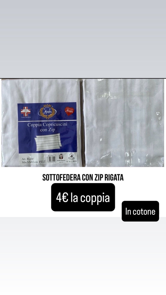 Sottofedera Rigata Damasco