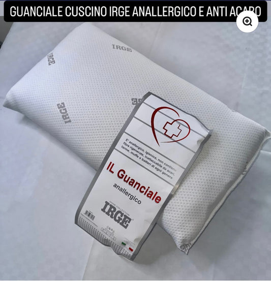 Guanciale Irge Anallergenico e Anti Acaro