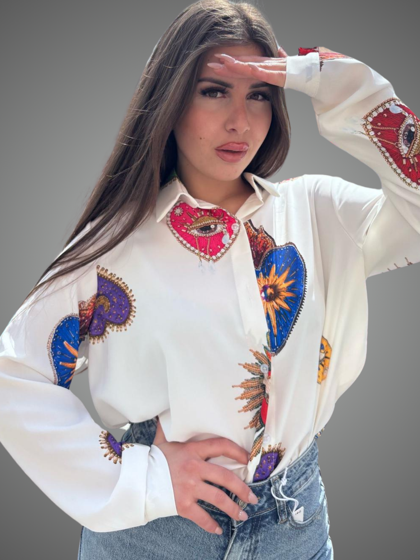 Camicia Bianca Stile Meridionale